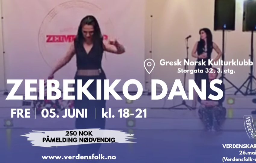 Zeibekiko seminar med Katerina Karatza